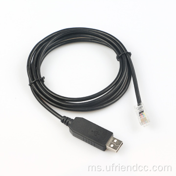 RS422 USB ke Kabel Konsol Serial RJ11 6P4C